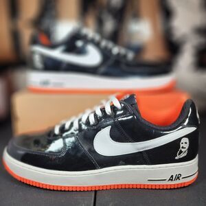 2006 Nike Air Force 1 AF1 Halloween Split Rare Orange Black Size 14 313641-011